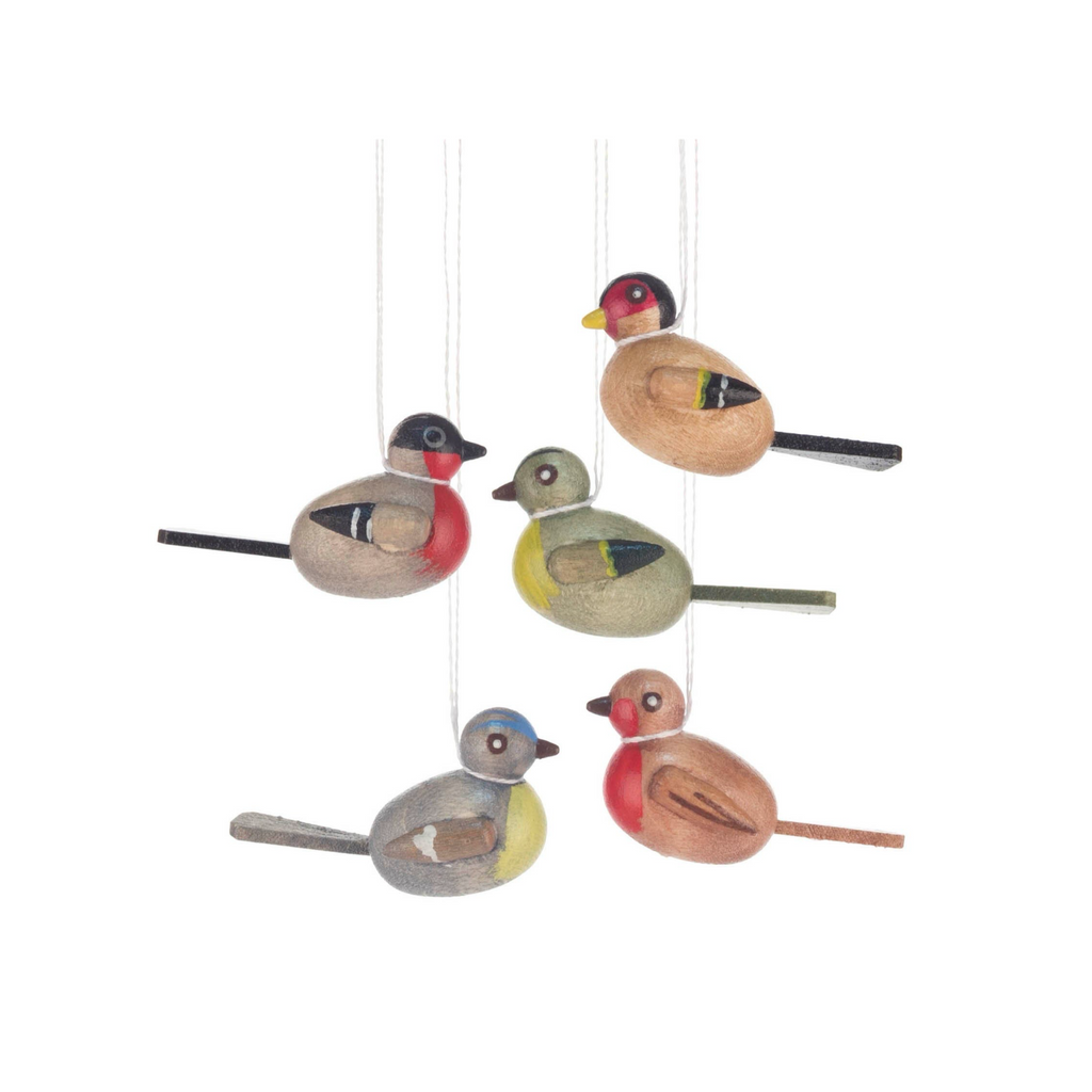 Bird Ornaments · Set or Individual