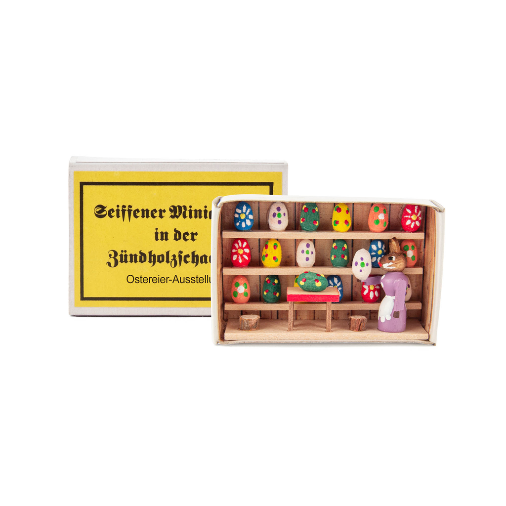 Decorative Matchbox · Rabbit and Easter Eggs