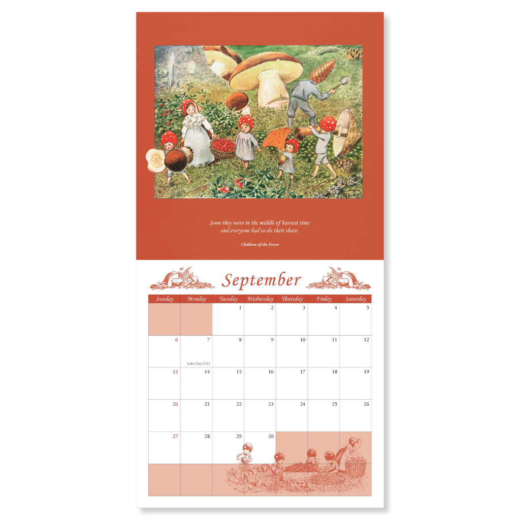 The Elsa Beskow 2026 Calendar