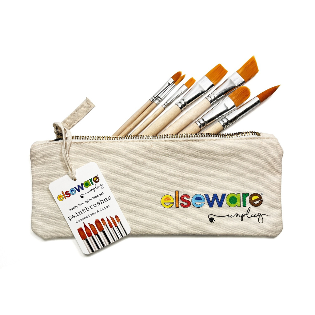 Elsewhere Unplug Nylon Paintbrush Set | Acorn Toy Shop