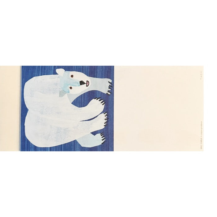 Eric Carle Notepad · Polar Bear, Polar Bear, What do You Hear?