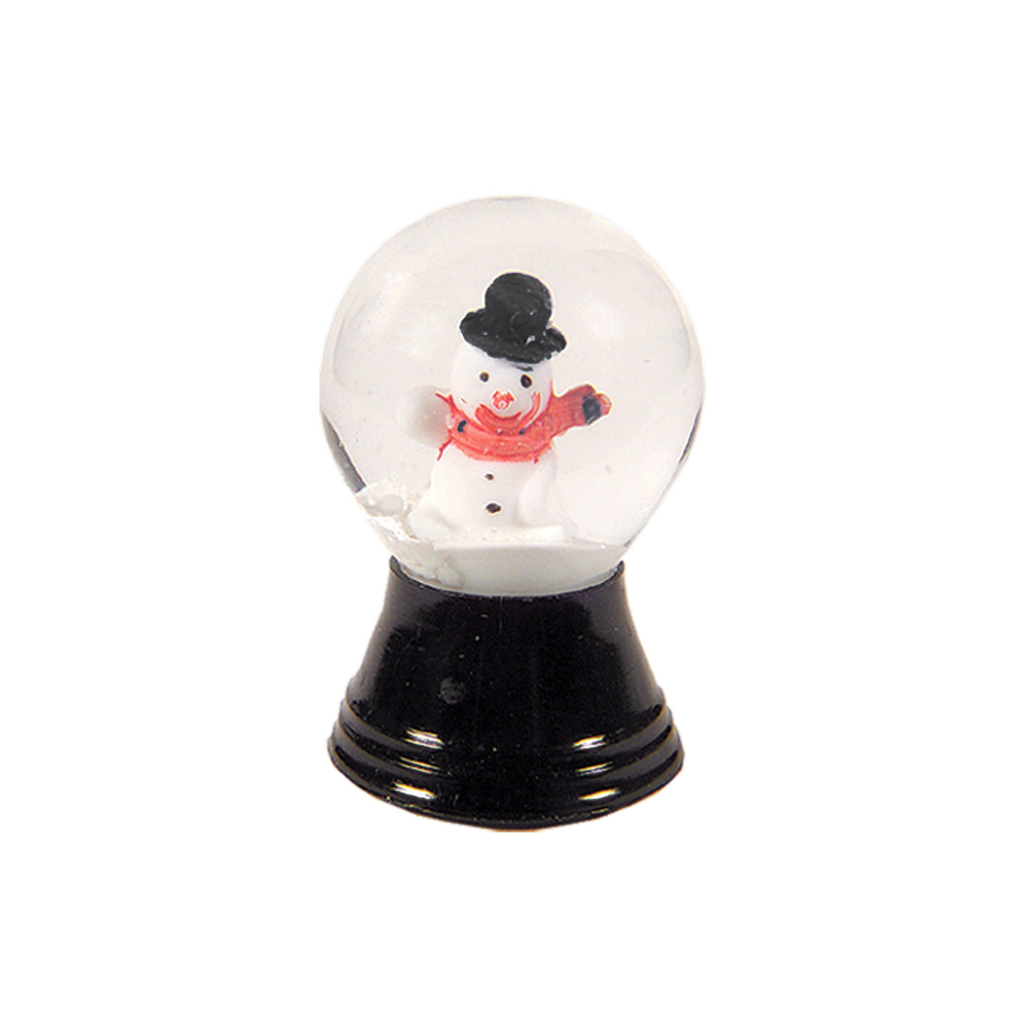 Extra Miniature Snowglobe · Snowman