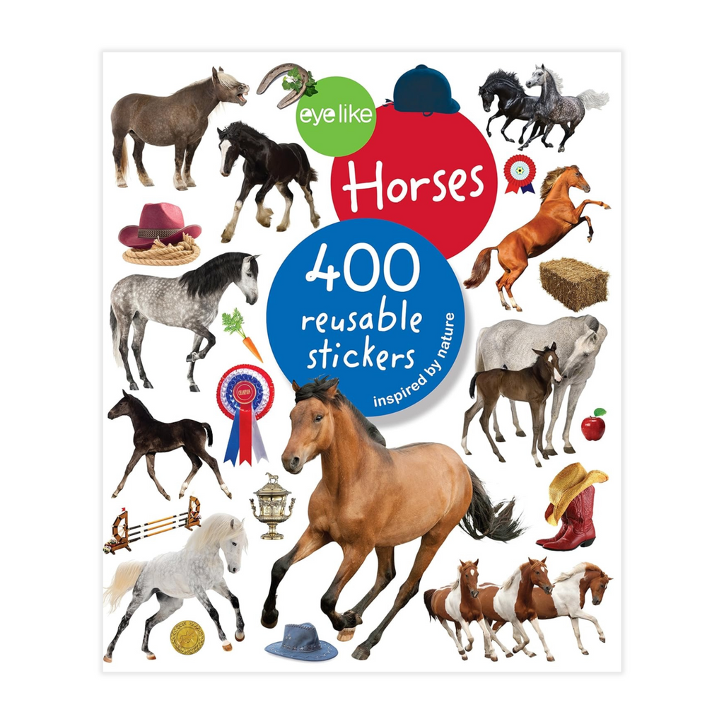 Eyelike Stickers: 400 Reusable Horse Stickers