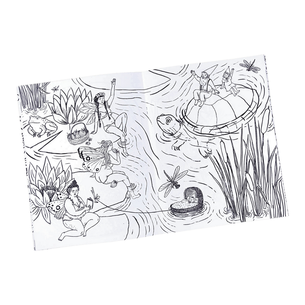 Phoebe Wahl Fairyland Coloring Book