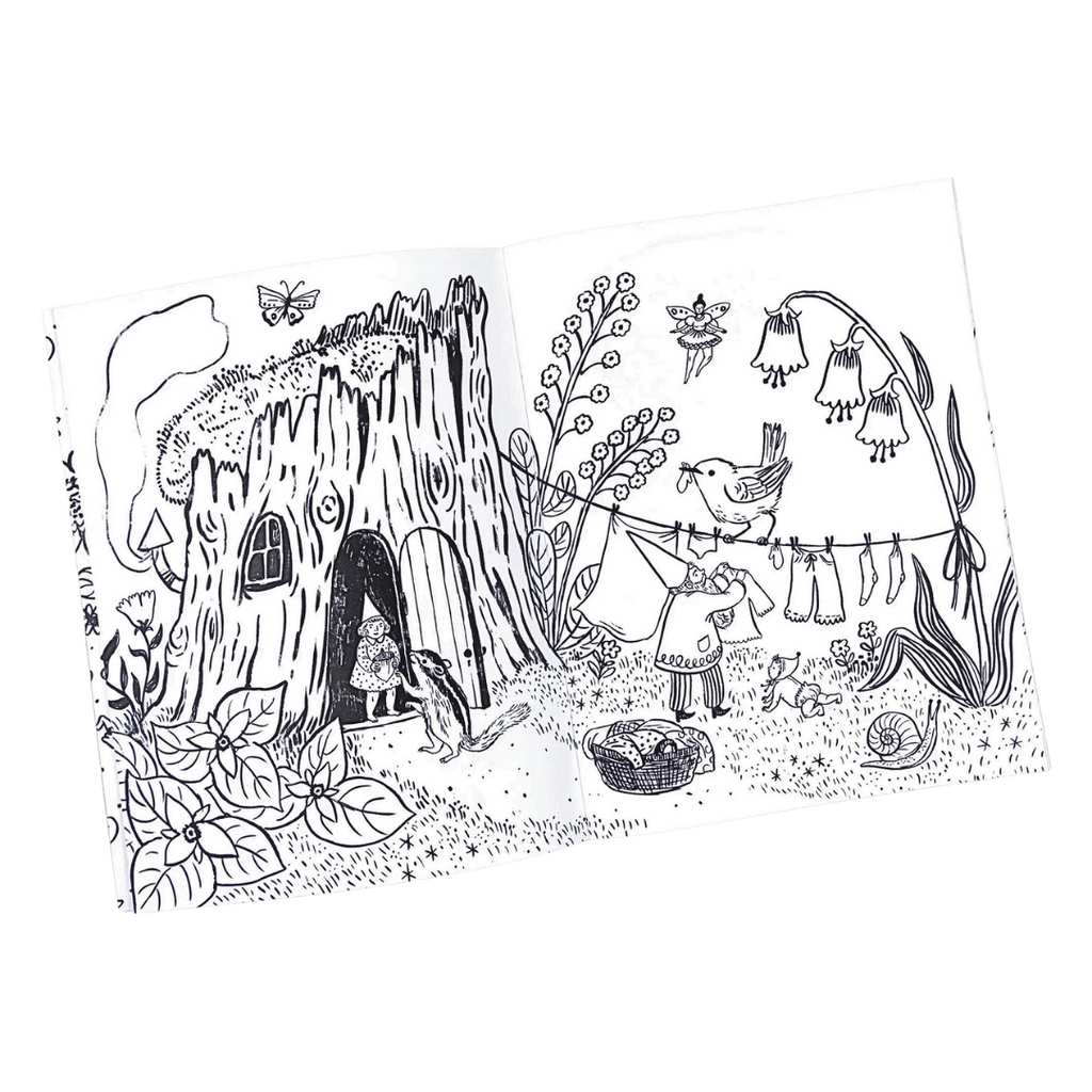 Phoebe Wahl Fairyland Coloring Book