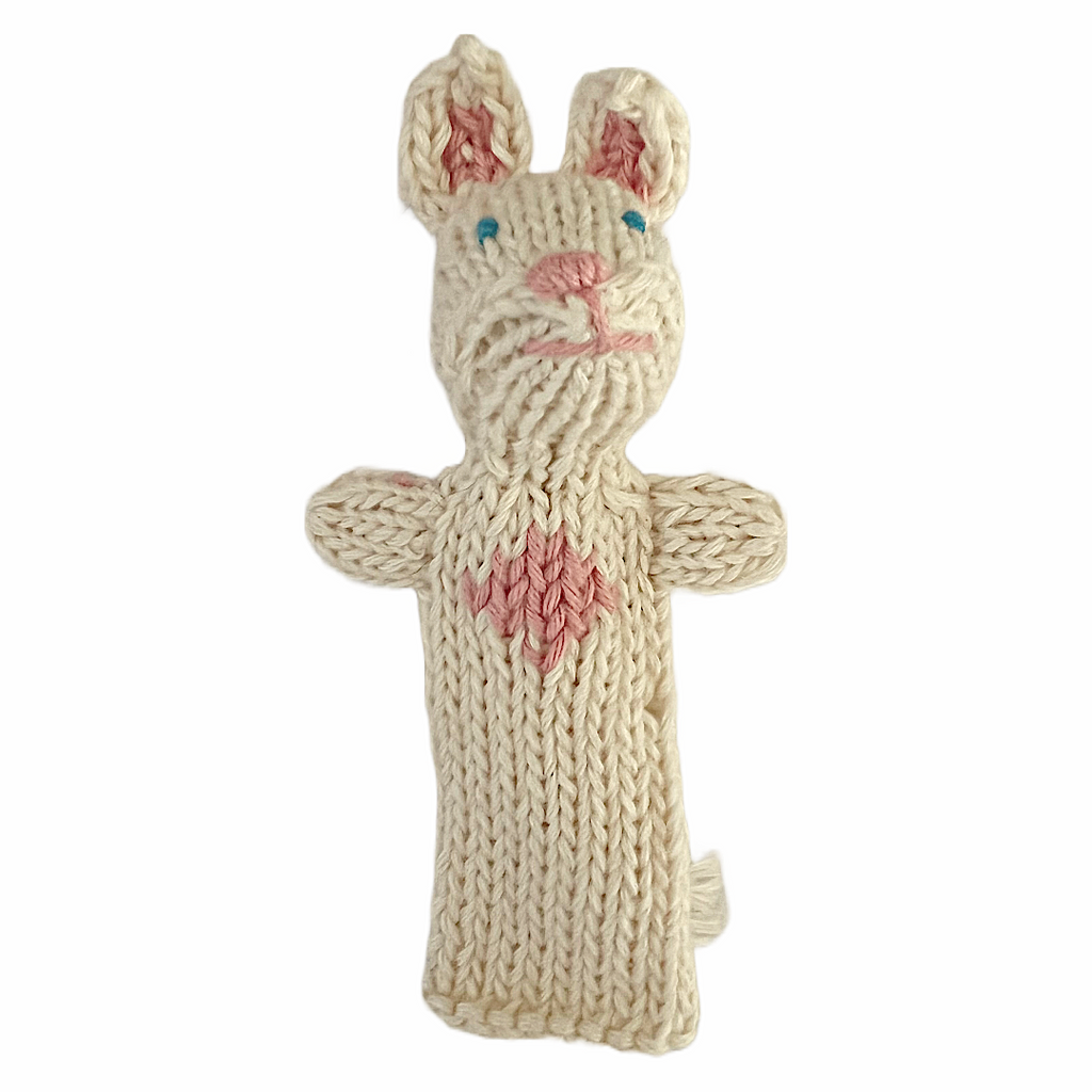 Finger Puppet · White Rabbit | Acorn Toy Shop