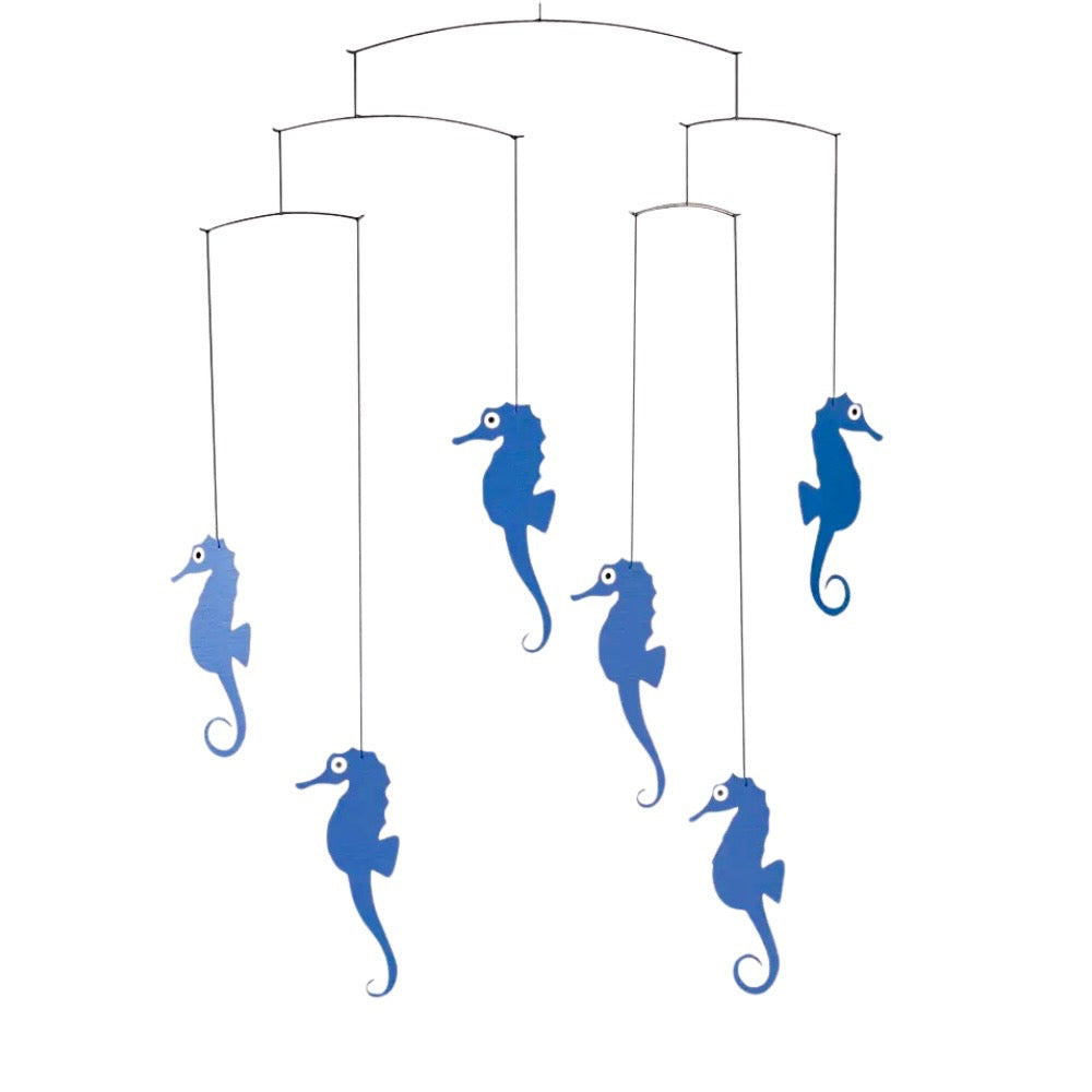 Flensted Mobile · Blue Seahorses