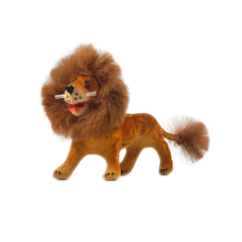 Flocked Felt Lion