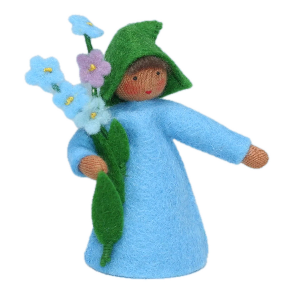 Forget Me Not Flower Fairy · Brown