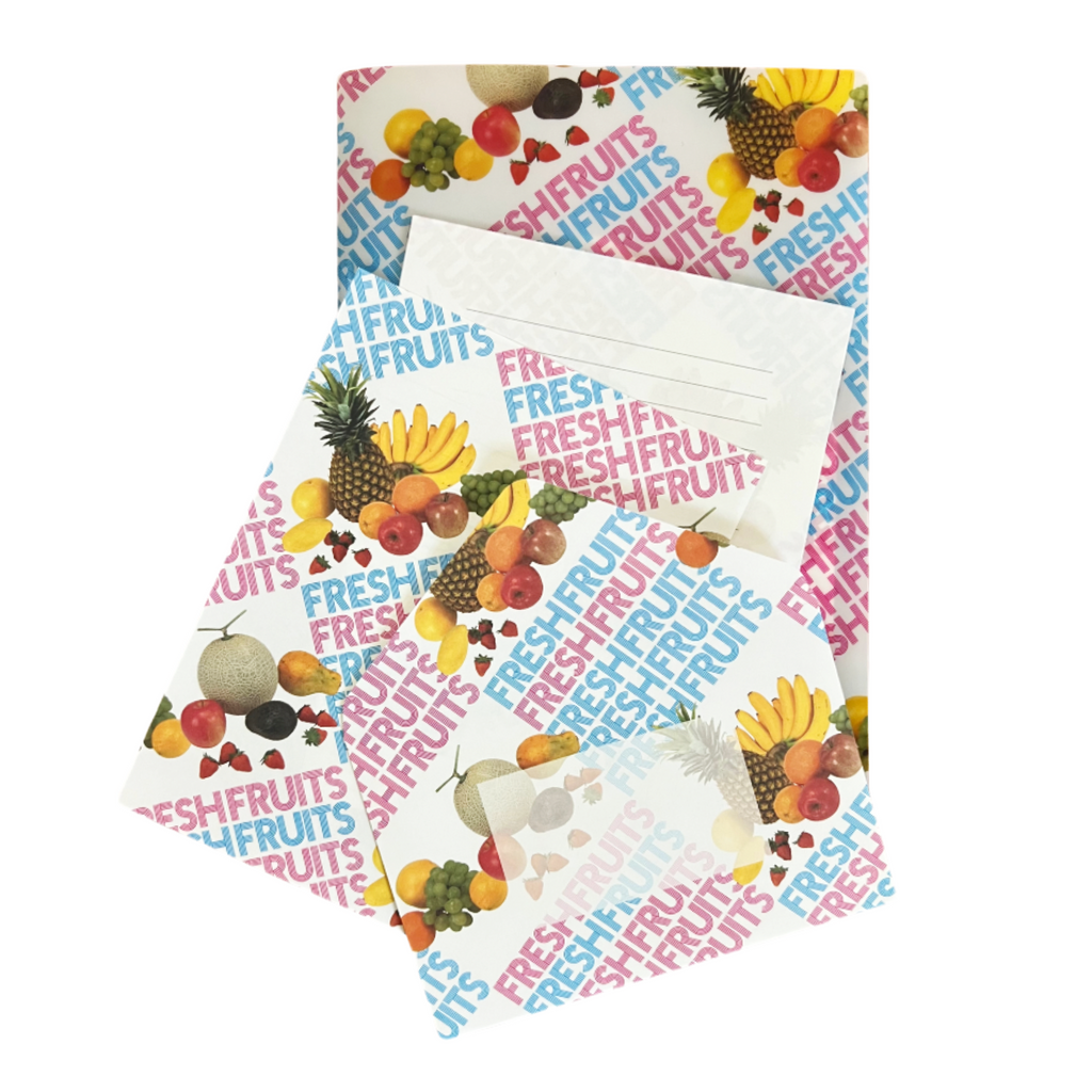 Fresh Fruit Stationery Set