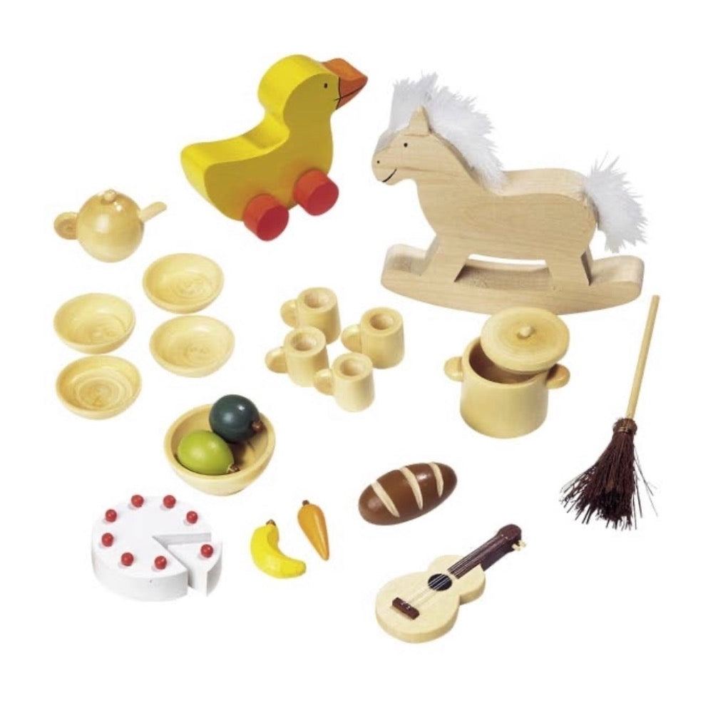 Goki Dollhouse Household Accessories Set