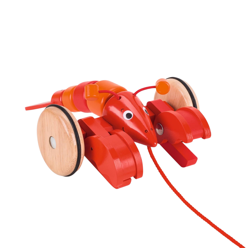 Goki Pull-Along Lobster