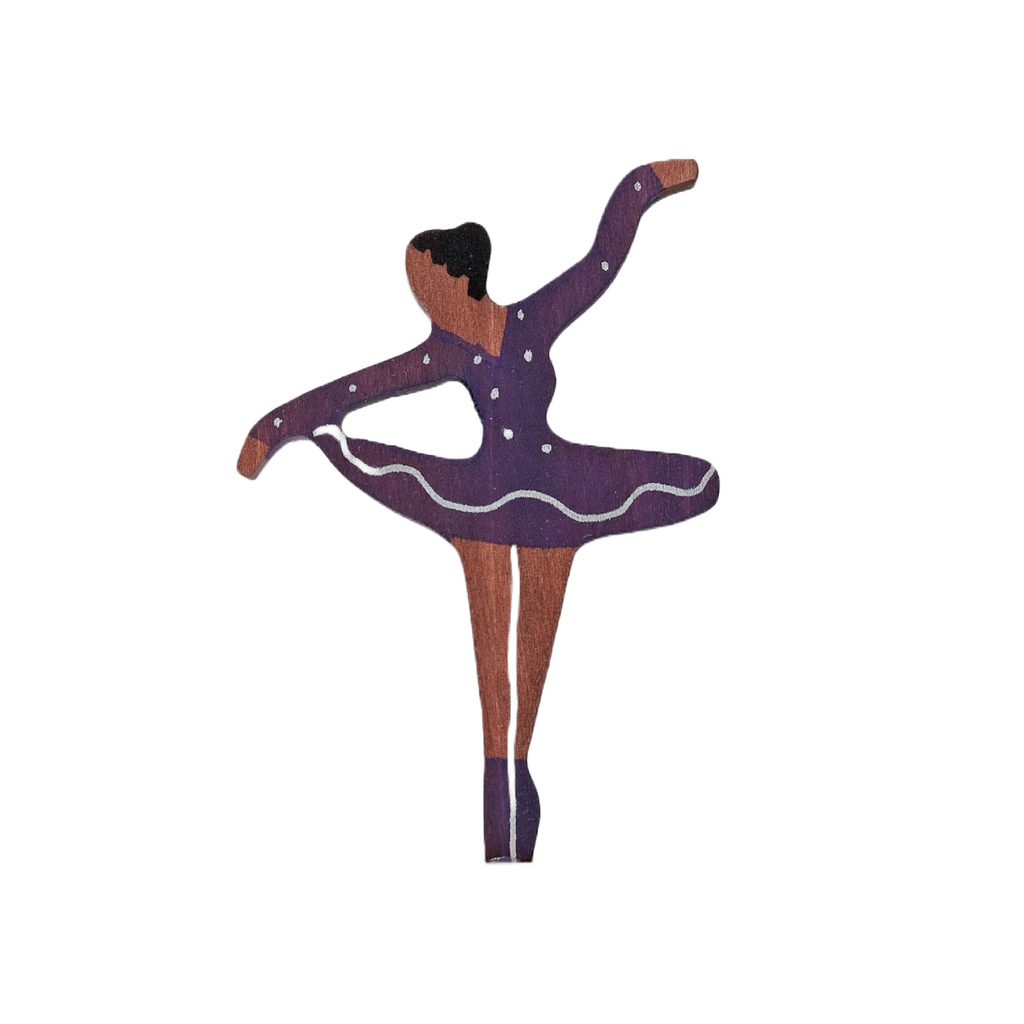 Grimm's Decorative Figurine · Ballerina in Purple
