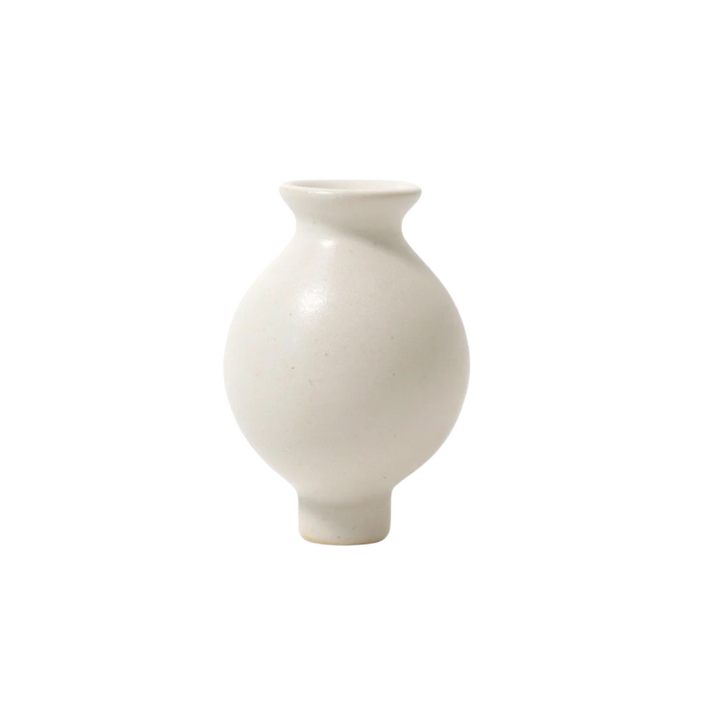 Grimm's Decorative Figurine · Matte White Vase