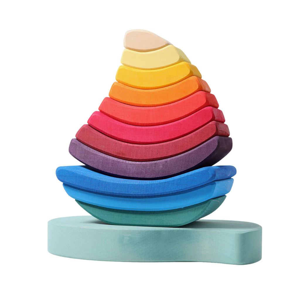Grimm's Sailboat Stacking Tower