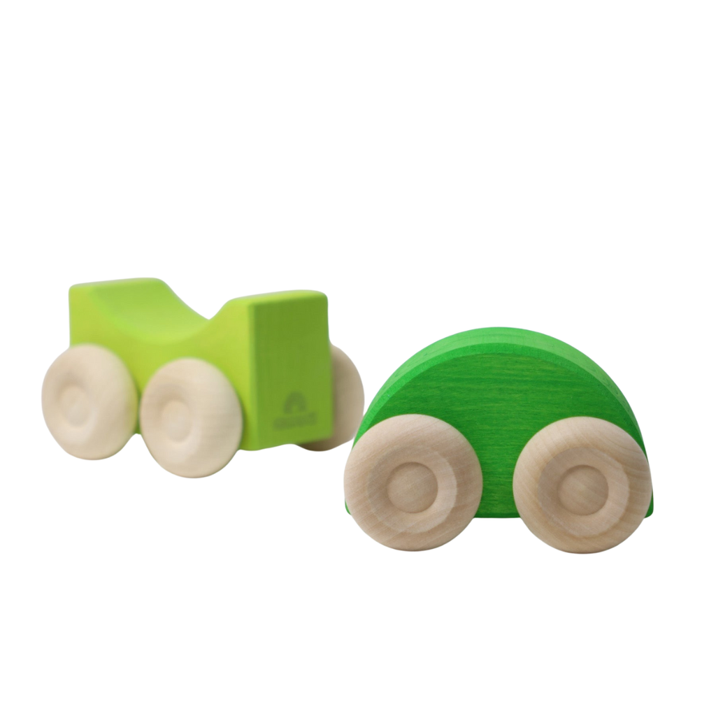Grimm's Stacking Cars · Green