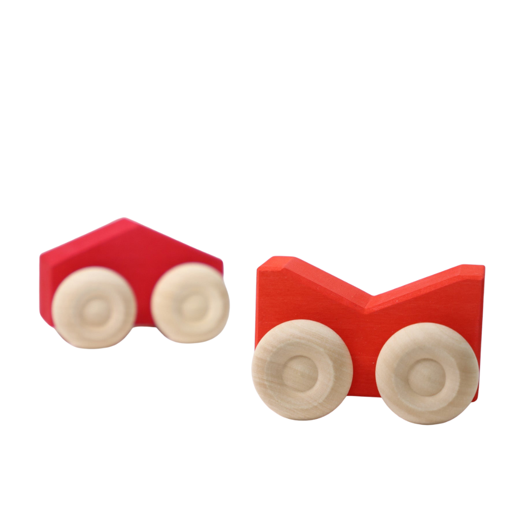 Grimm's Stacking Cars · Red