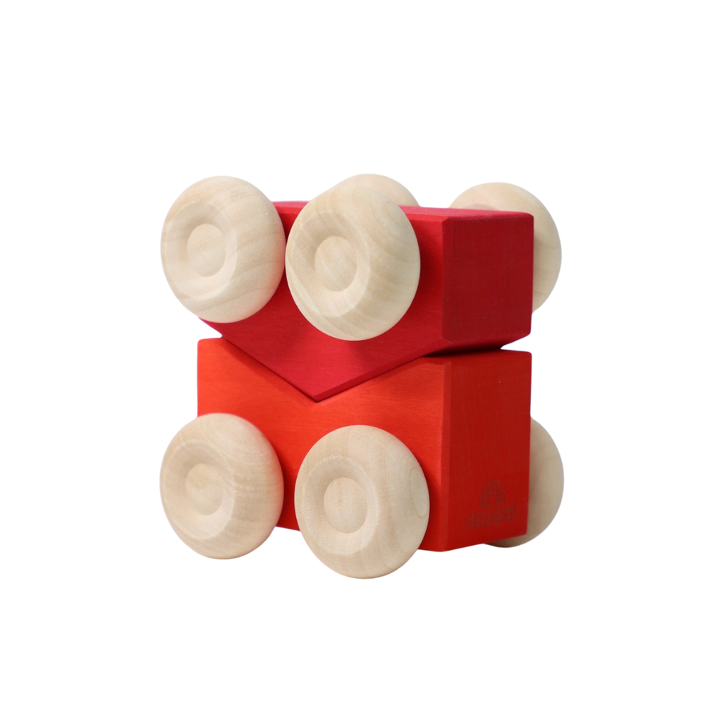 Grimm's Stacking Cars · Red