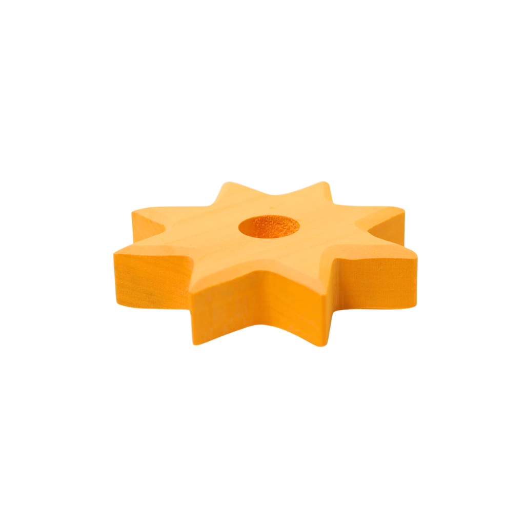 Grimm's Decorative Figure Stand · Yellow Star