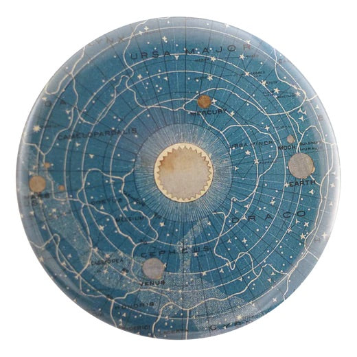 John Derian Hand Mirror · Blue Universe