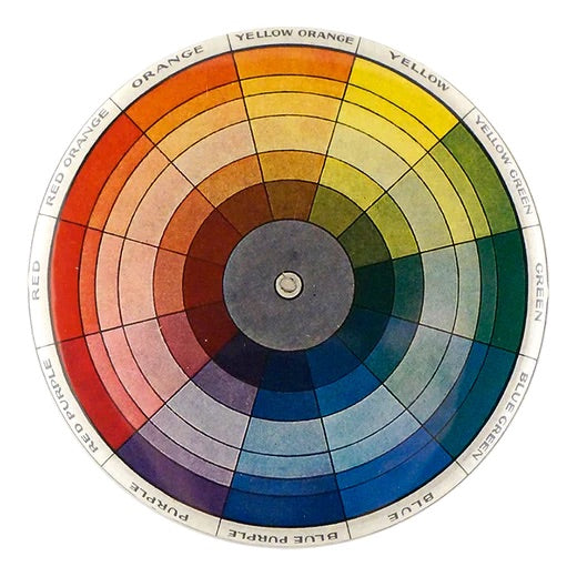 John Derian Hand Mirror · Color Dictionary