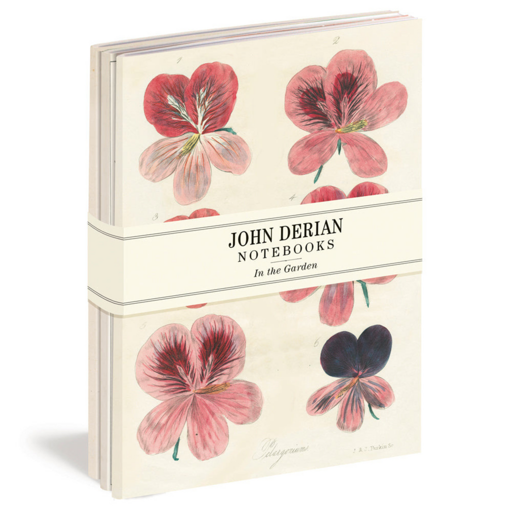 John Derian Garden Notebook Set