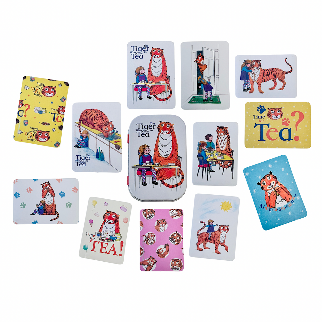 The Tiger Who Came To Tea · Tiny Tin of Stickers