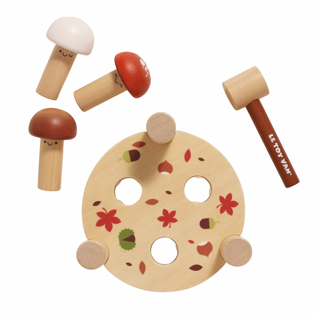 Le Van Toy Inc Woodland Mushroom Hammer Game