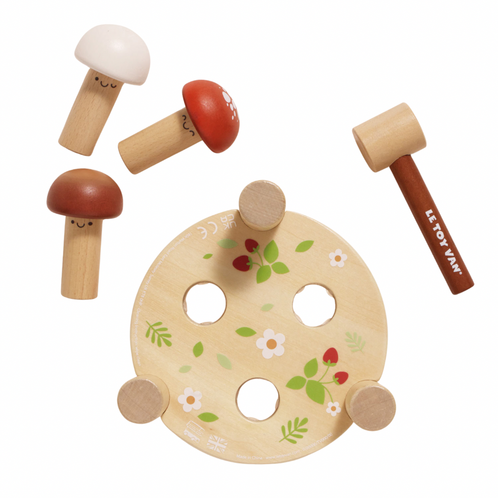 Le Van Toy Inc Woodland Mushroom Hammer Game