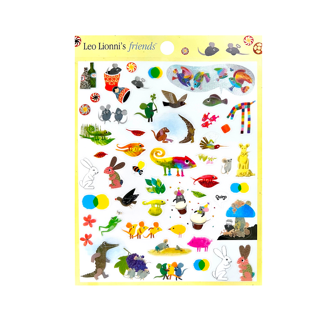 Leo Lionni's Friends Sticker Sheet