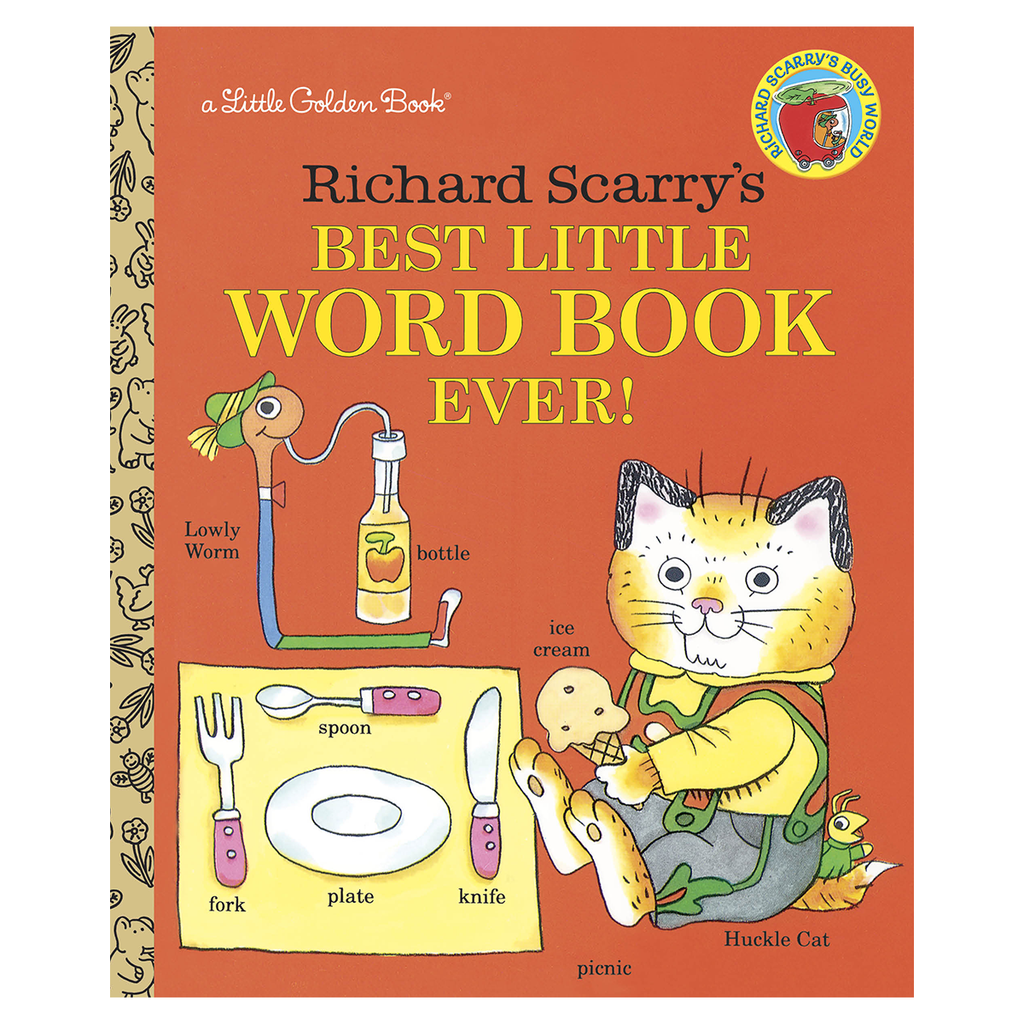 Little Golden Book Richard Scarry's Best Little Word Book Ever
