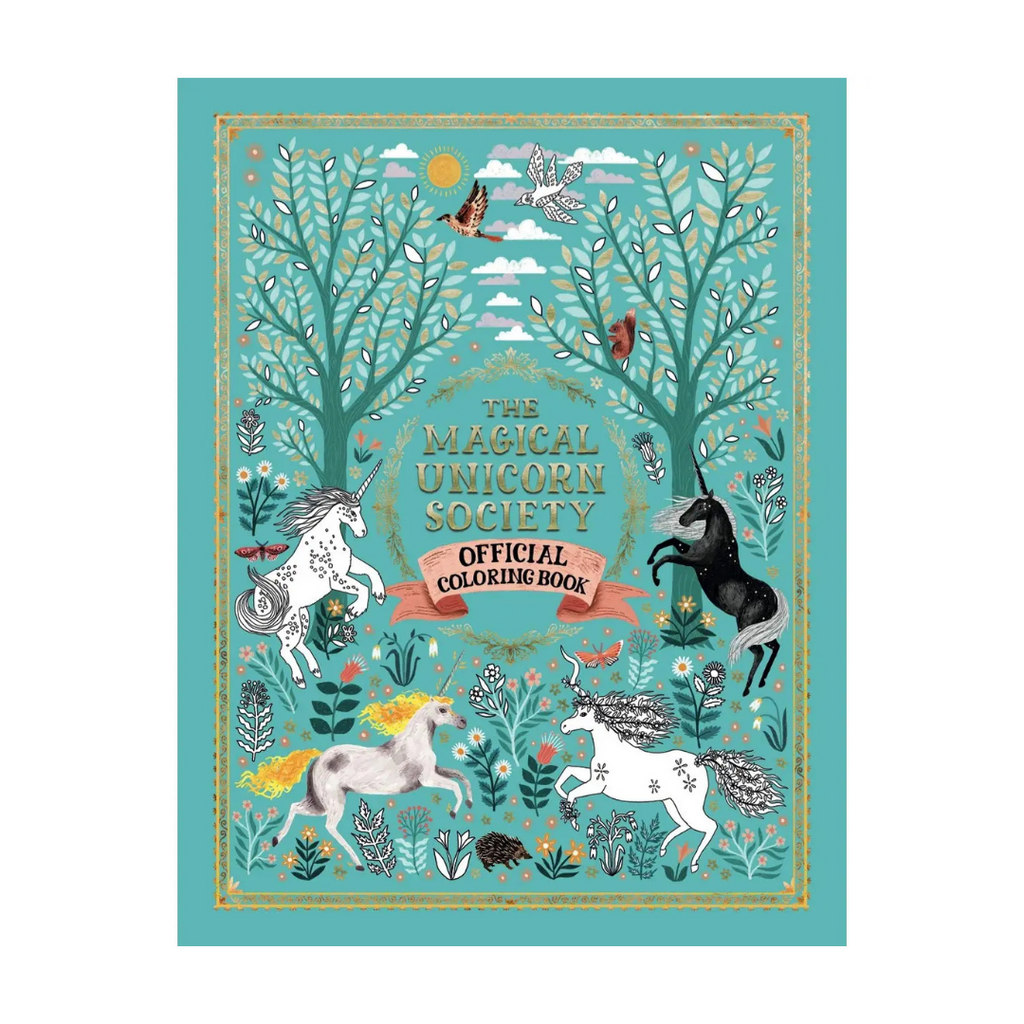 Magical Unicorn Society Official Coloring Book
