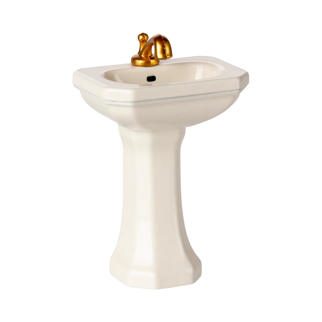 Maileg Off White Mouse Bathroom Sink
