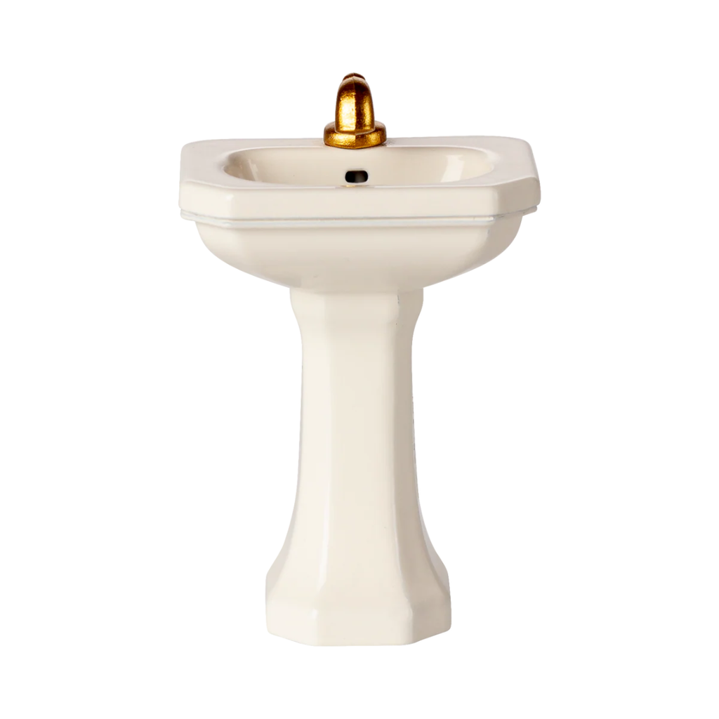 Maileg Off White Mouse Bathroom Sink