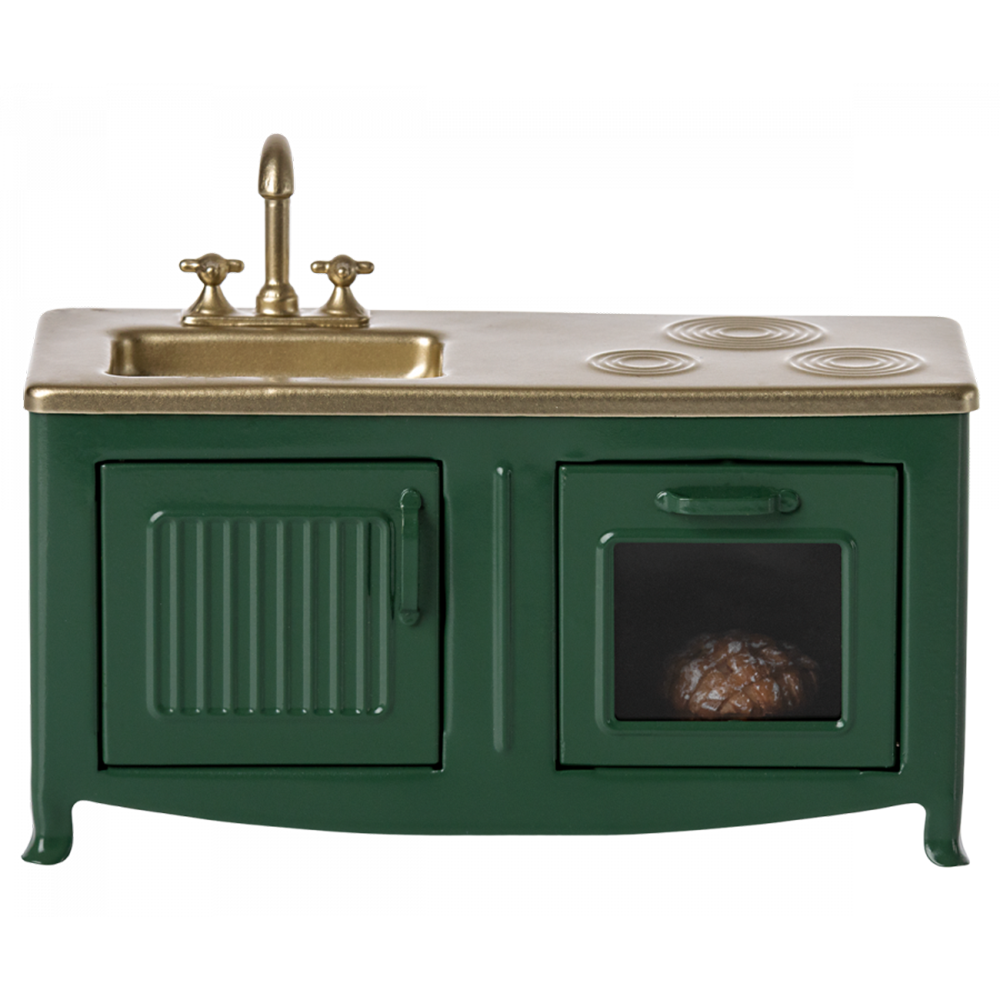 Maileg Dark Green Mouse Kitchen