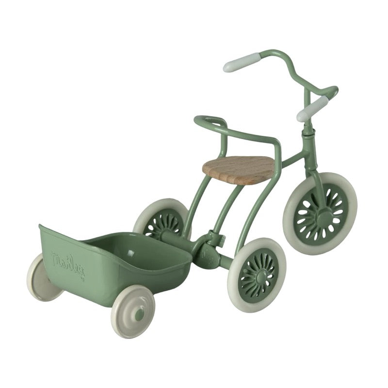 Maileg Green Mouse Abri à Tricycle Hanger