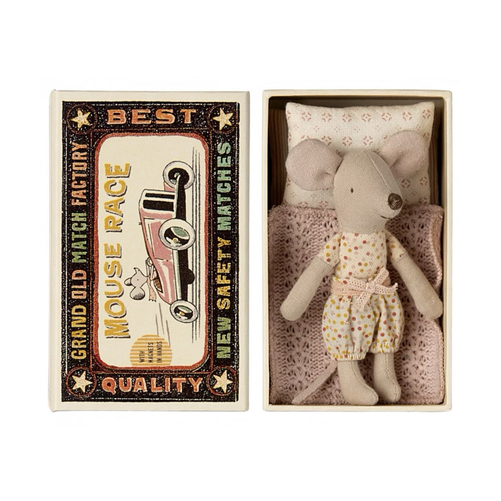 Maileg Matchbox Mouse · Little Sister