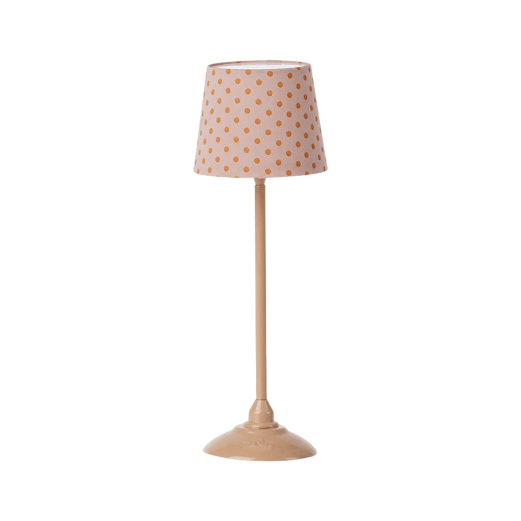 Maileg Mini Dark Powder Polka Dot Floor Lamp