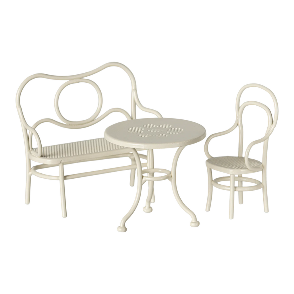 Maileg Mini Café Set · Off White