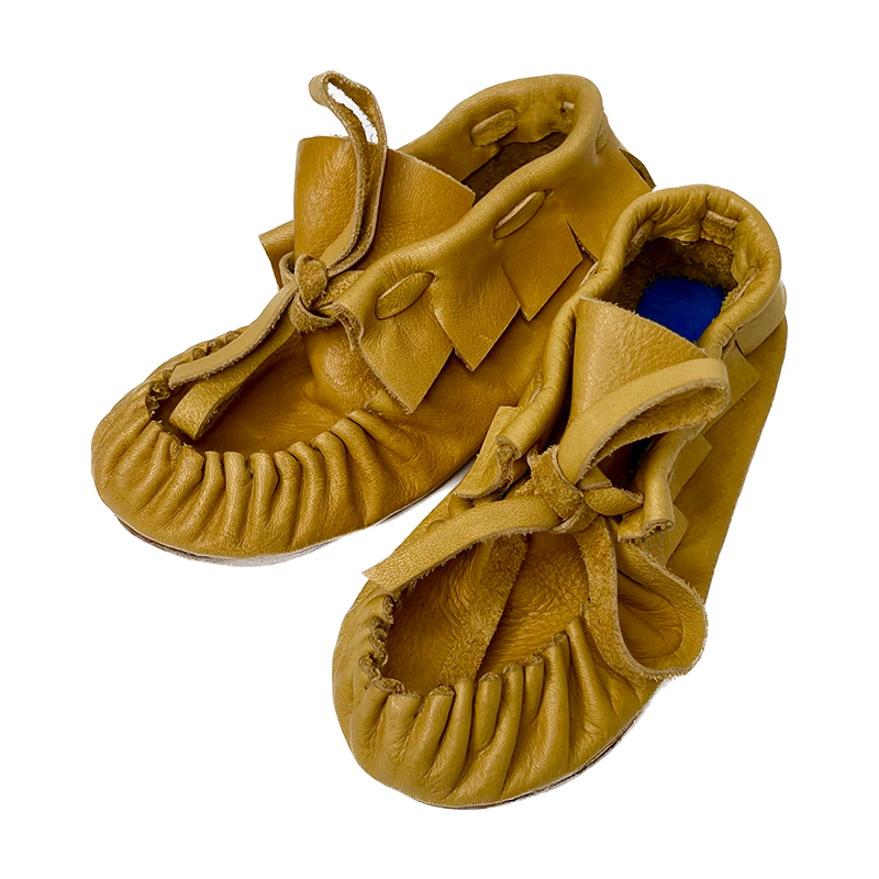 Manimal Leather Mocassins · Mustard