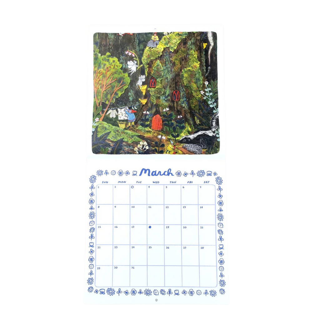 Phoebe Wahl 2026 Fairy Folk Calendar