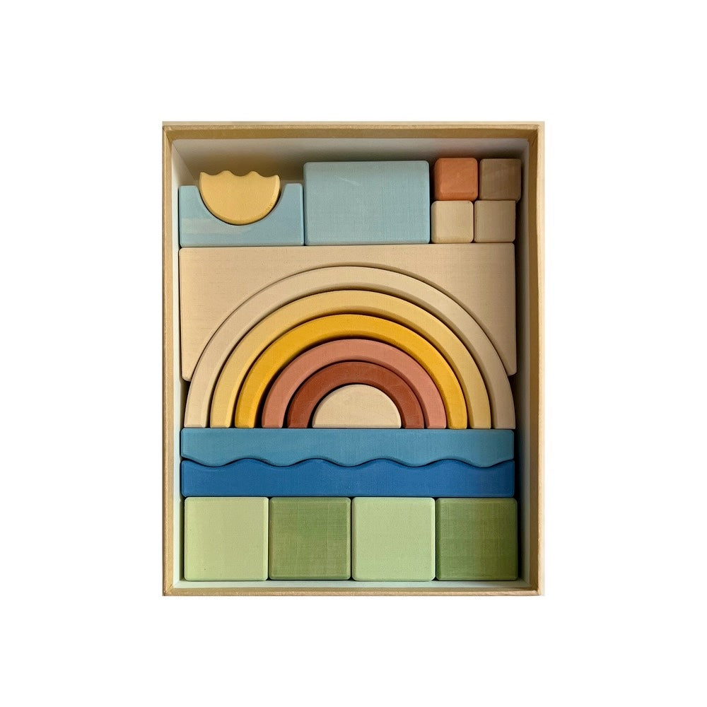 Meshka and Friends Sunset Block Set