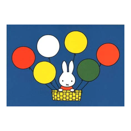 Miffy Postcard · Balloon Ride