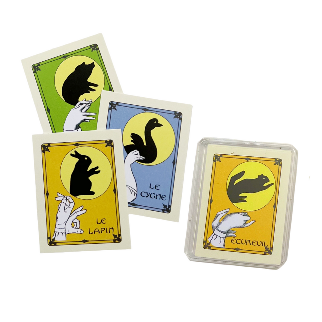 Mini Finger Shadow Puppets Flashcards (In French)