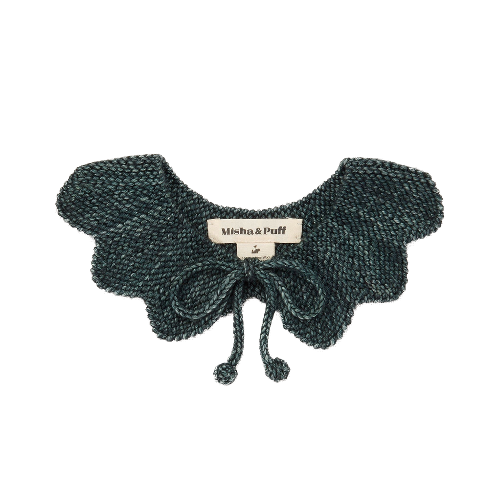 Misha and Puff Flower Collar · Camp Green