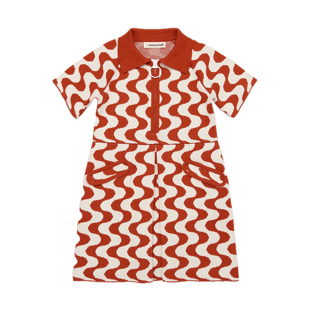Misha and Puff Marianne Dress · Sienna Marble Jacquard | Acorn Toy 