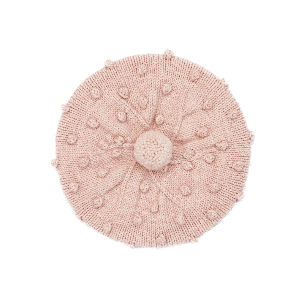 Misha and Puff Popcorn Beret · Rosette