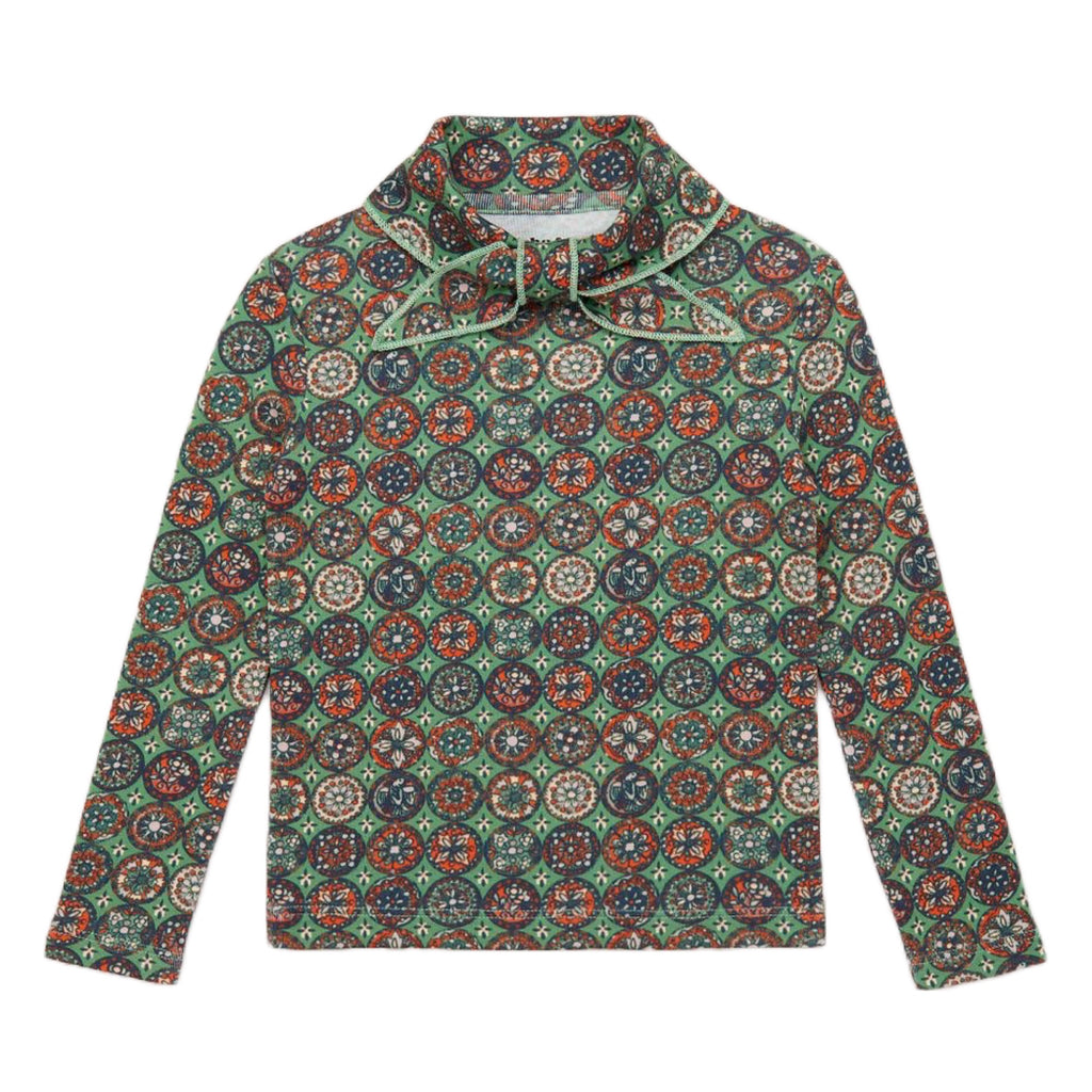 Misha and Puff Scout Top · Jadeite Folk Tile
