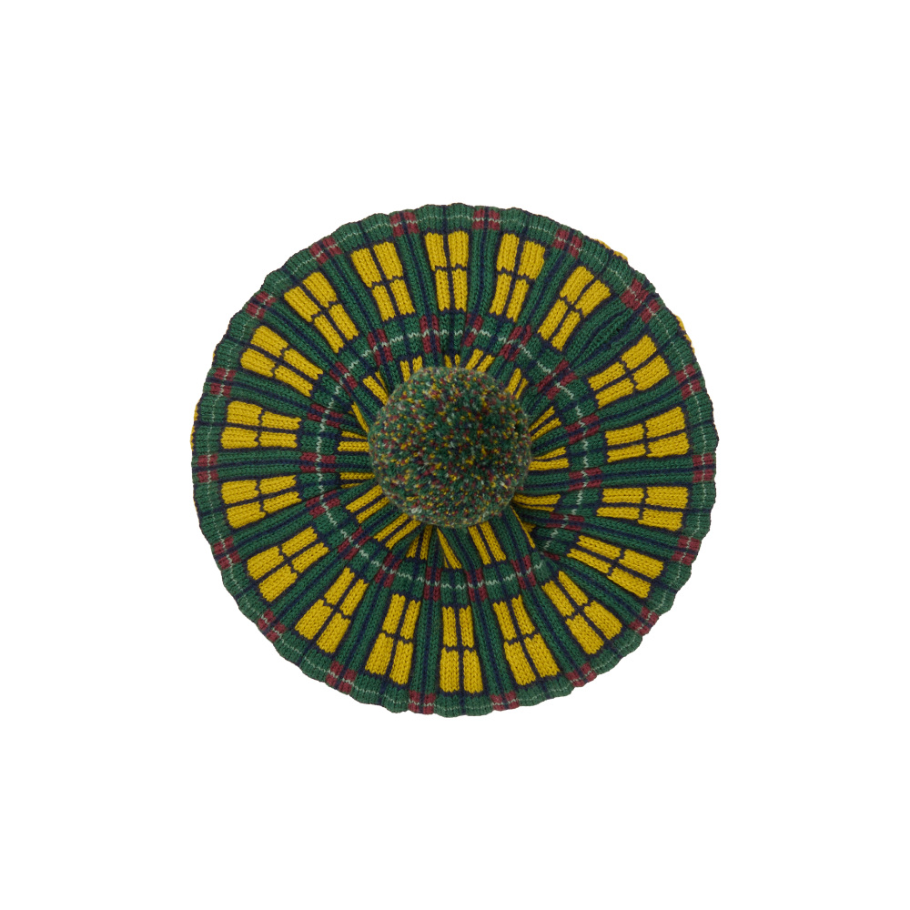 Misha and Puff Laurel Window Plaid Beret