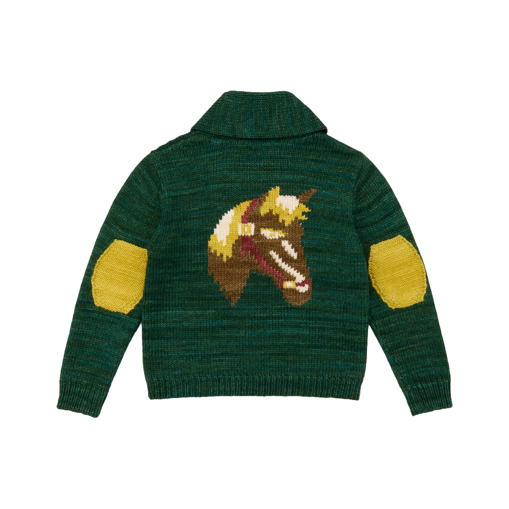 Misha and Puff Yearling Shawl Collar Cardigan · Laurel